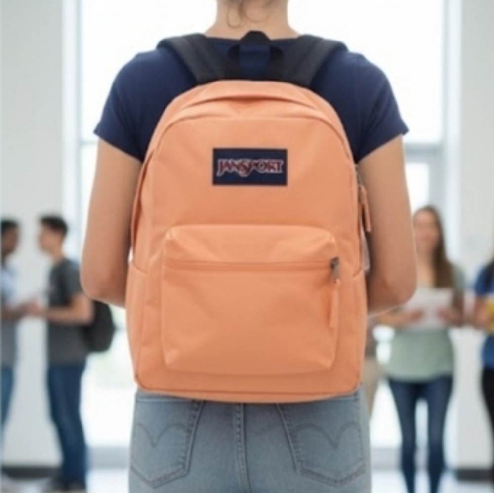 JanSport Coral/Peach Backpack